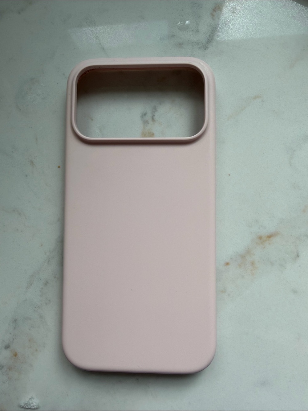 Pink Silicone Phone Case for iphone 17 pro max